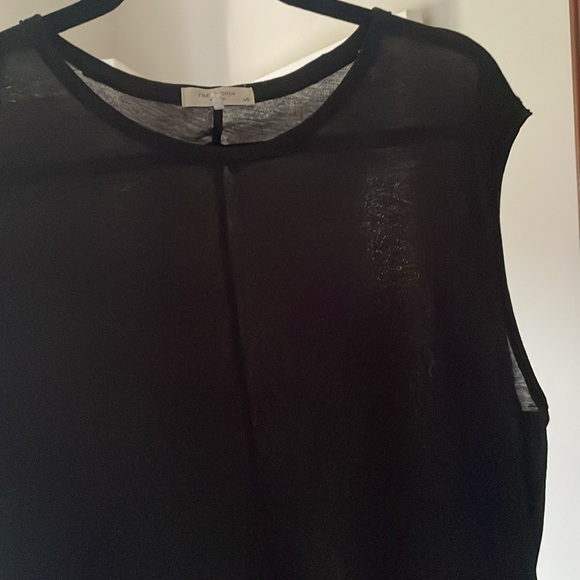 Rag & bone black tank top | Size L - Picture 3 of 8